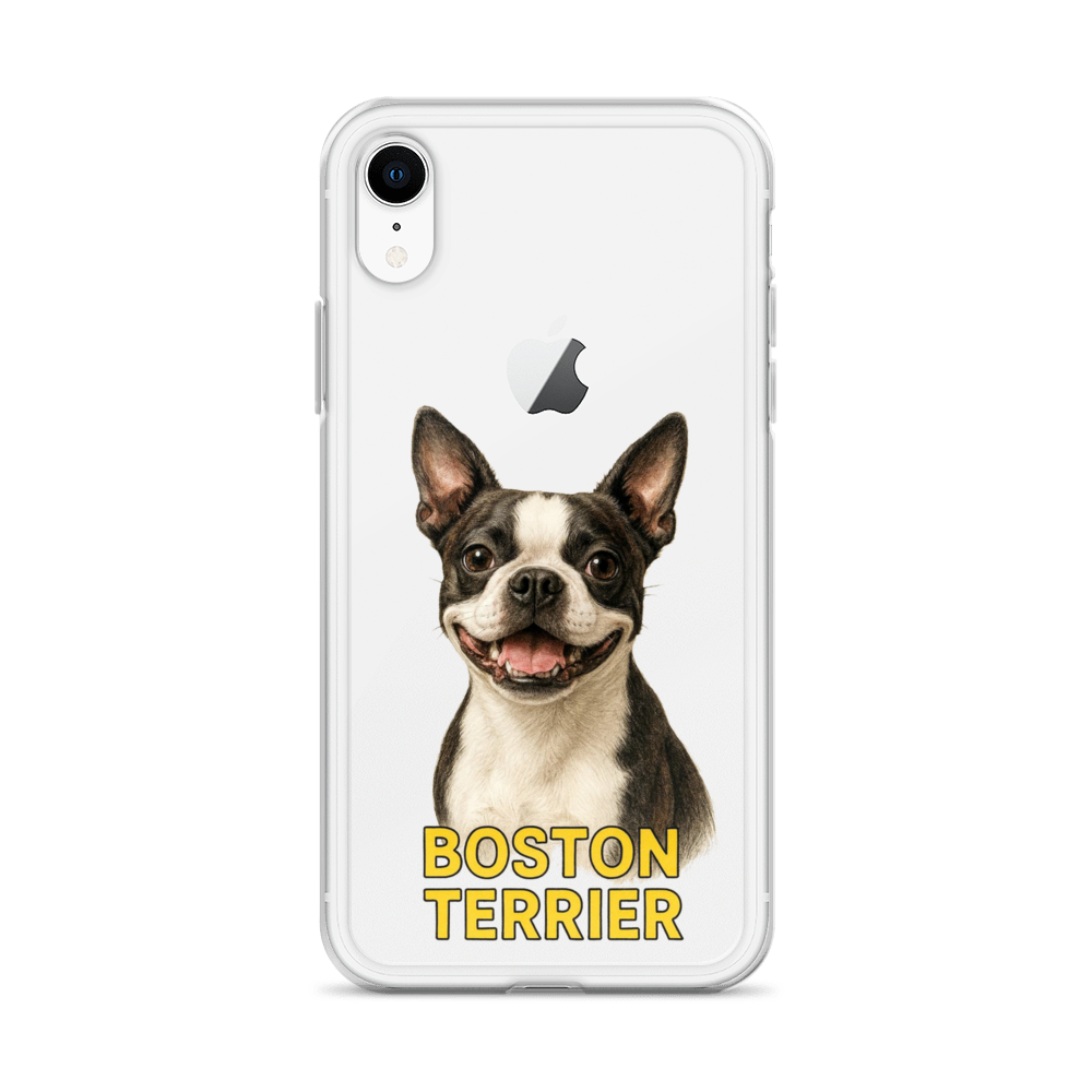 Boston Terrier Clear Case for iPhone