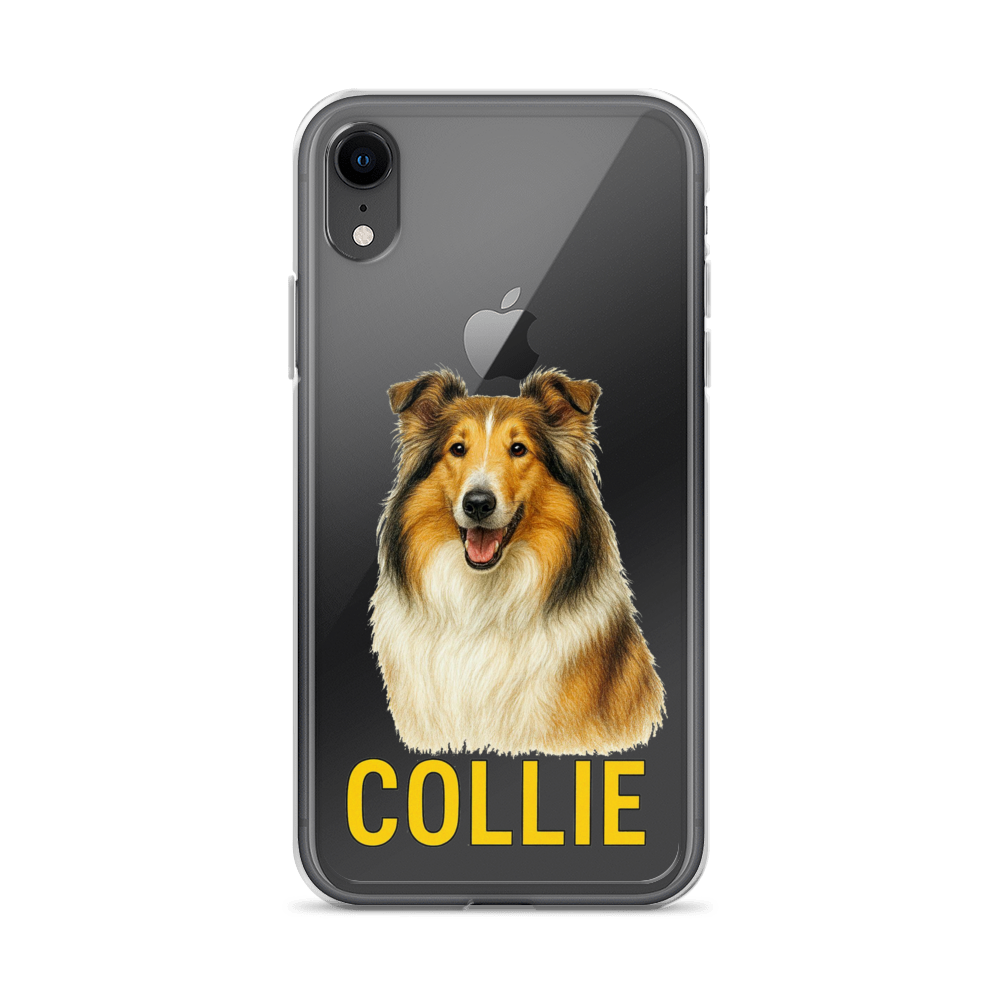 Collie Clear Case for iPhone
