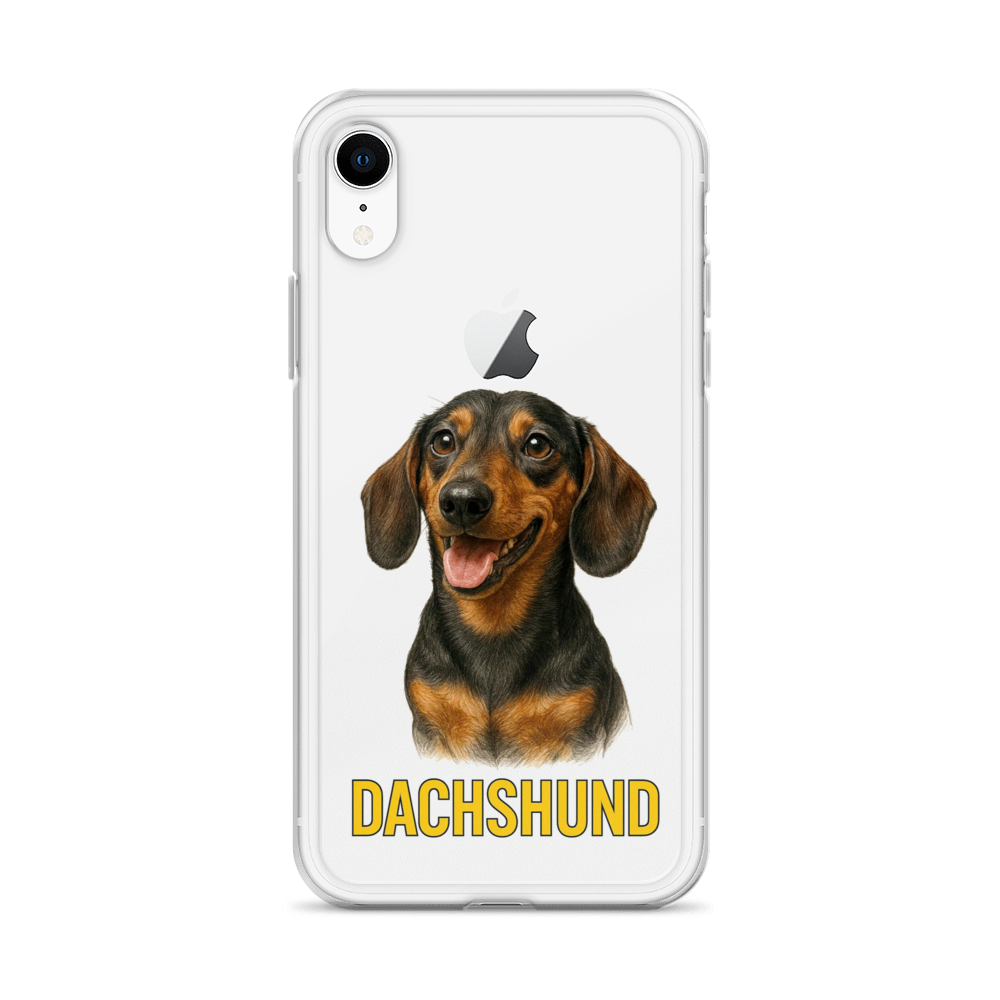Dachshund Clear Case for iPhone