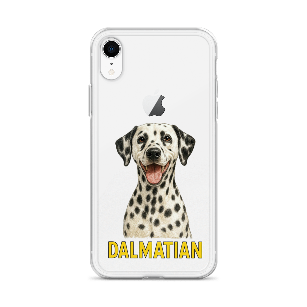 Dalmatian Clear Case for iPhone