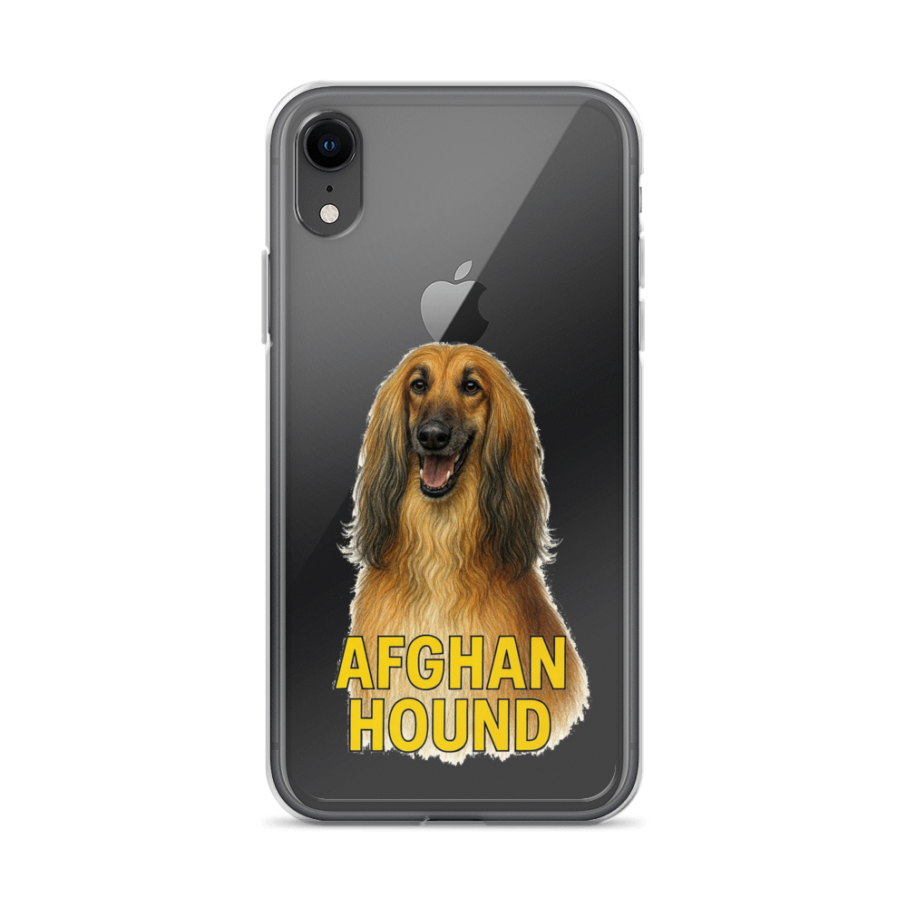 Afghan Hound Clear Case for iPhone