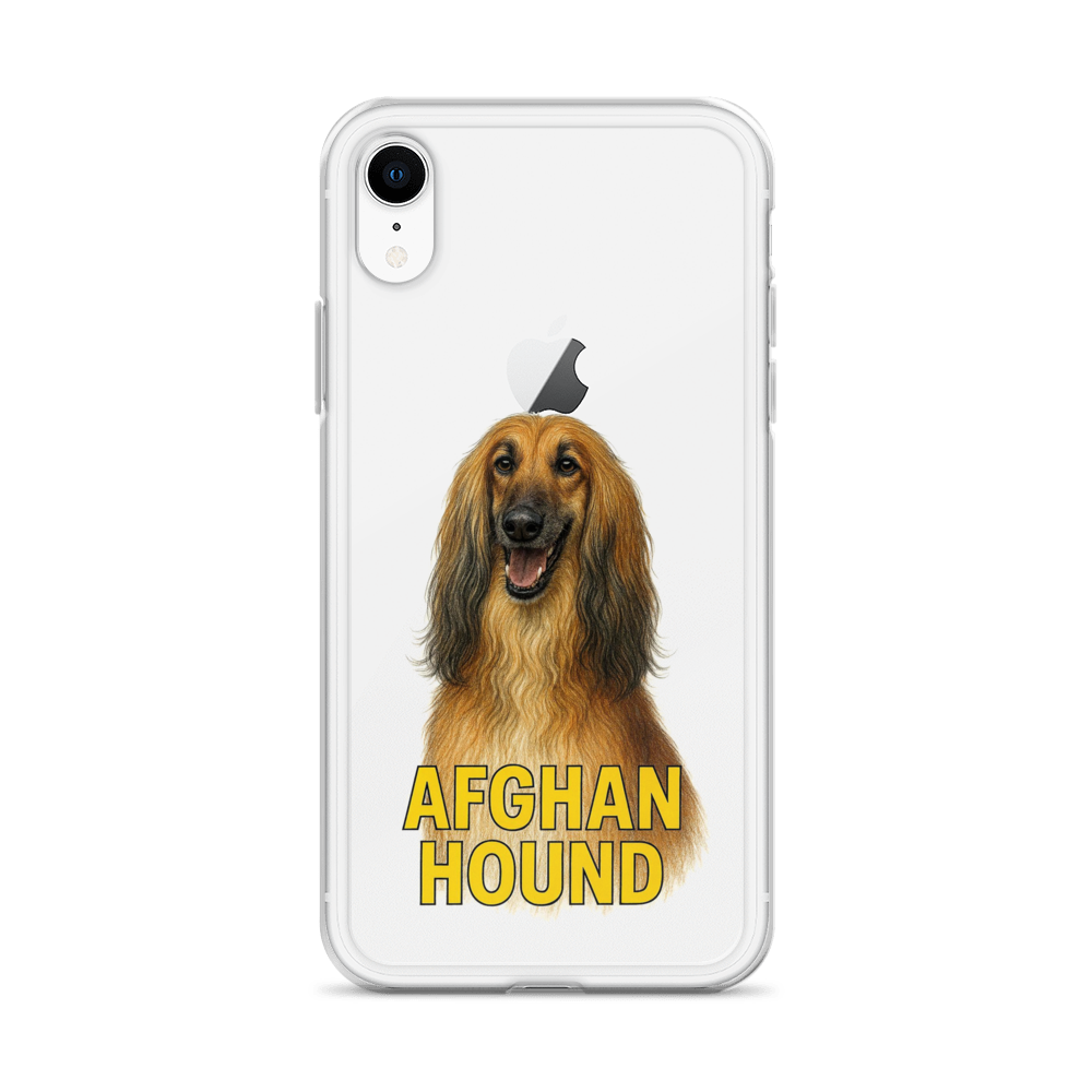 Afghan Hound Clear Case for iPhone