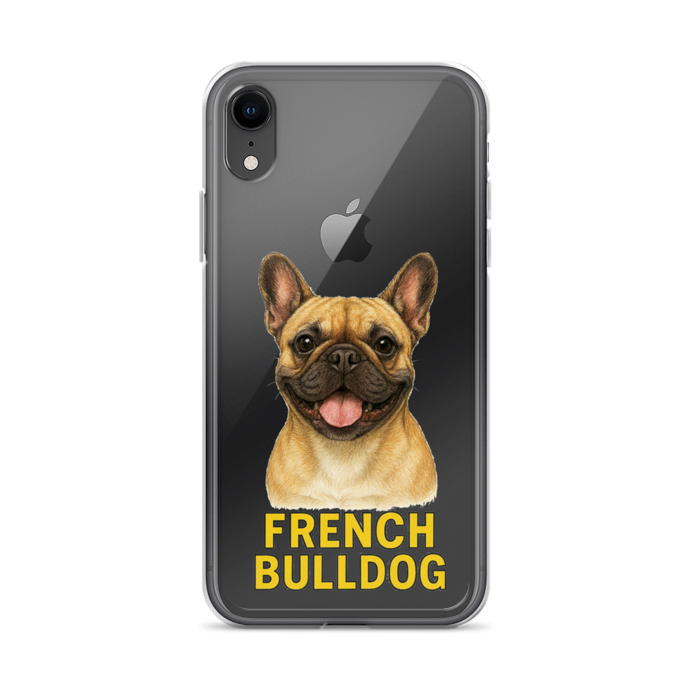 French Bulldog Clear Case for iPhone