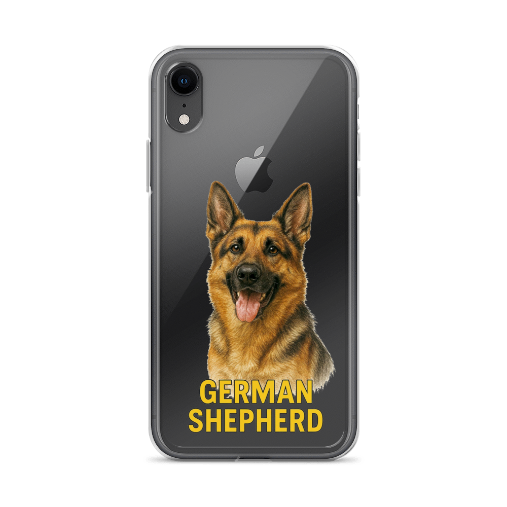 German Shepherd Clear Case for iPhone