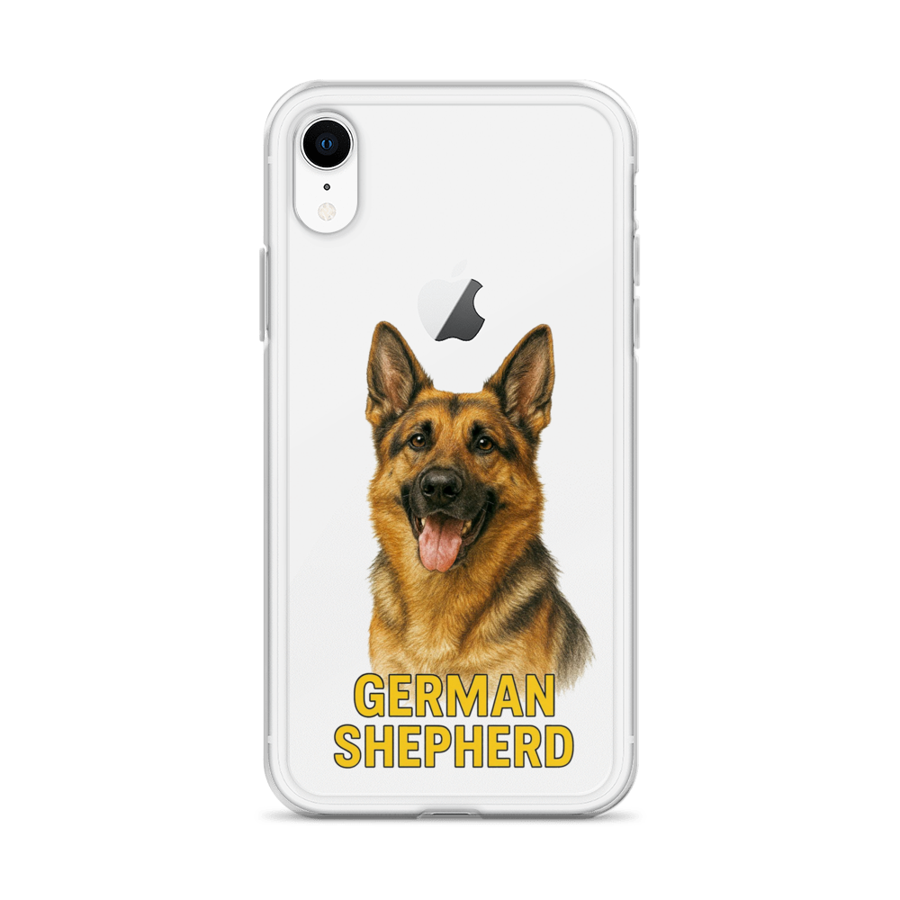 German Shepherd Clear Case for iPhone