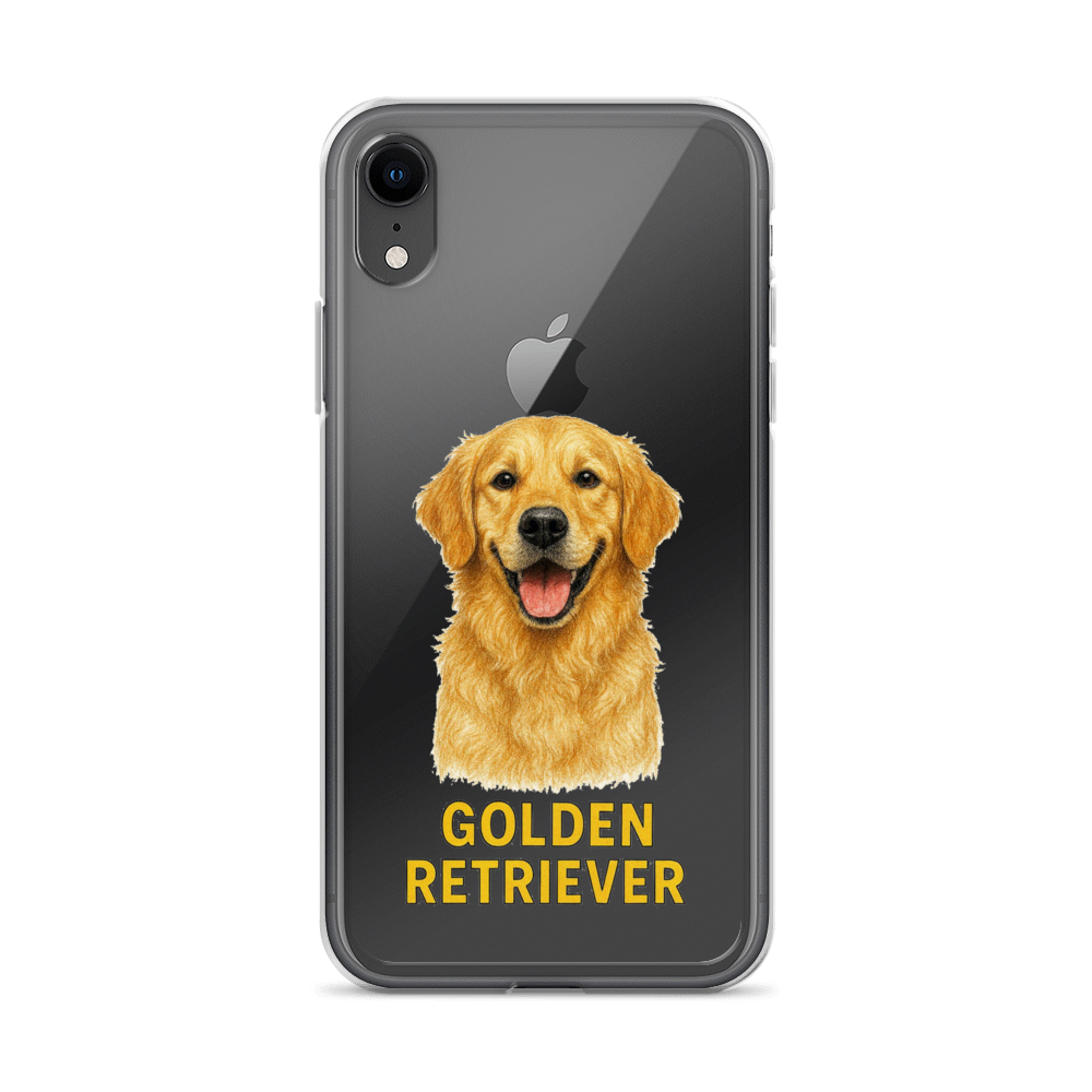 Golden Retriever Clear Case for iPhone