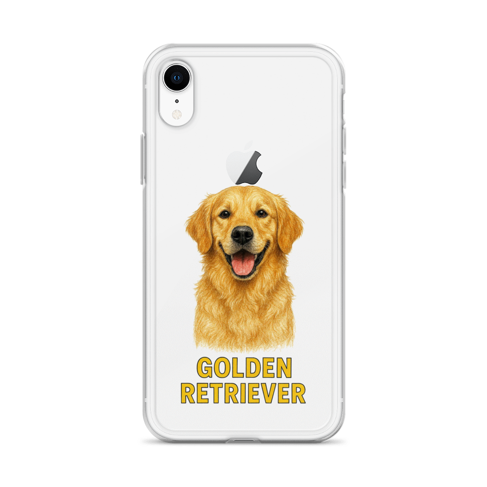 Golden Retriever Clear Case for iPhone