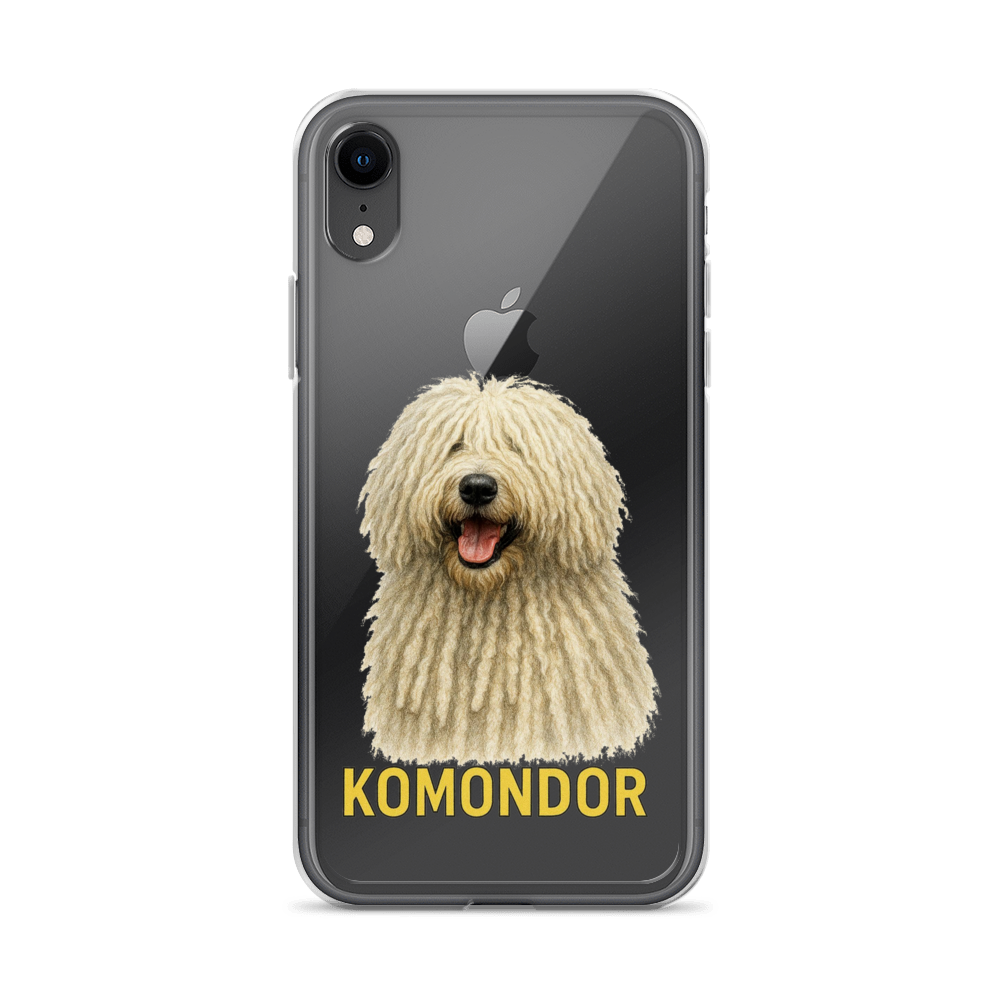 Komondor Clear Case for iPhone
