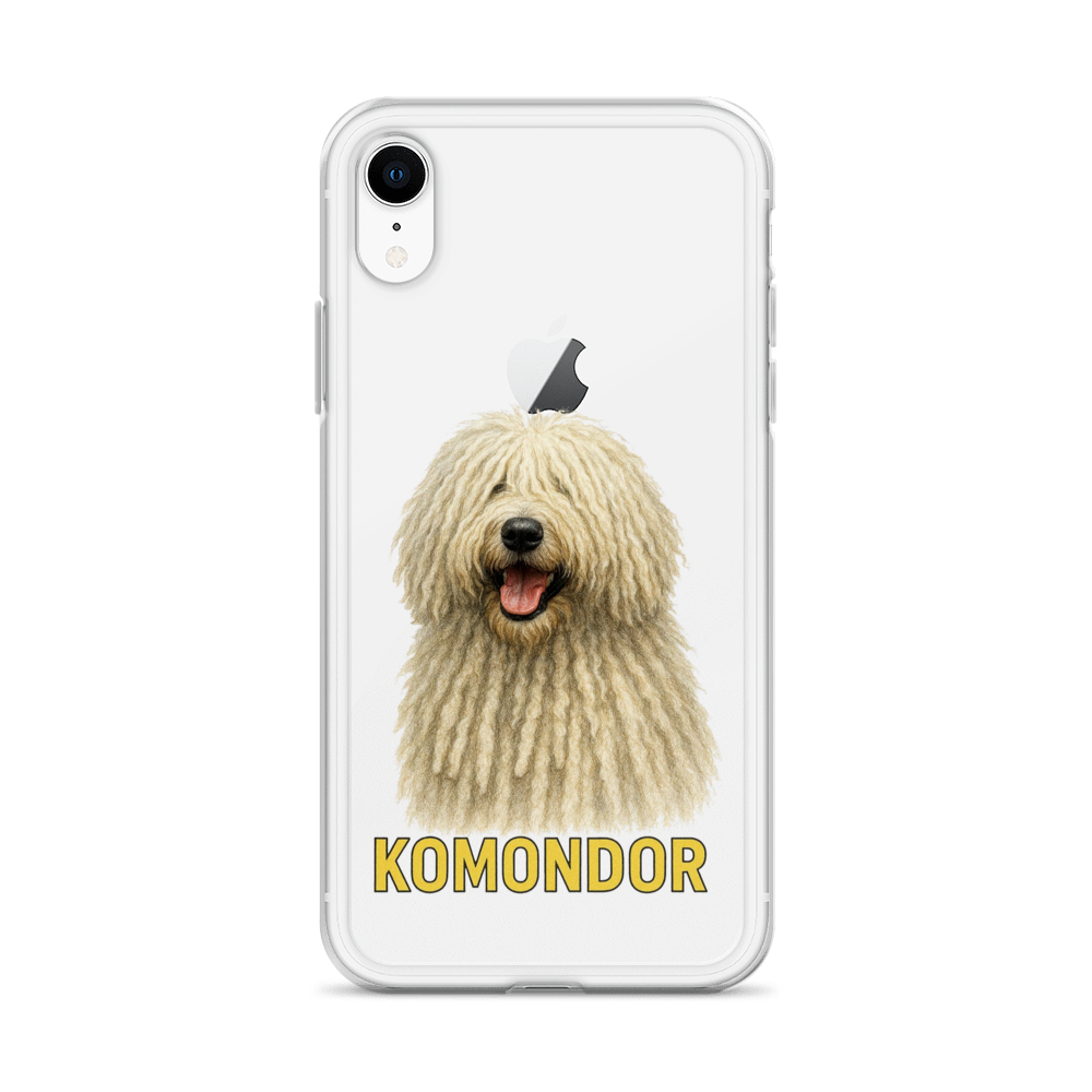 Komondor Clear Case for iPhone