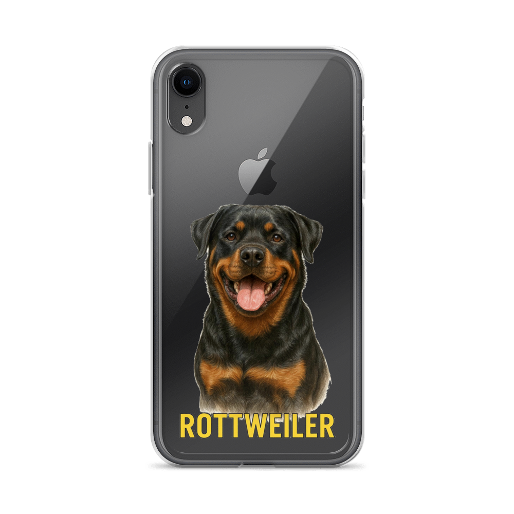 Rottweiler Clear Case for iPhone