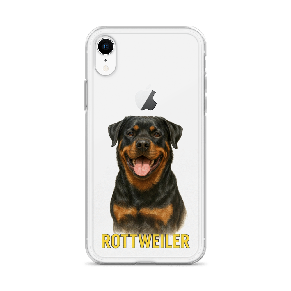 Rottweiler Clear Case for iPhone