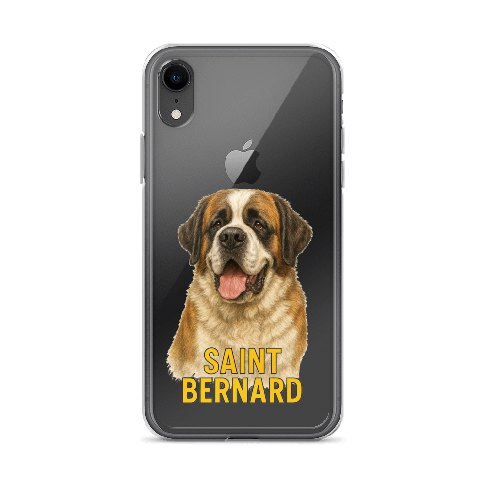 Saint Bernard Clear Case for iPhone
