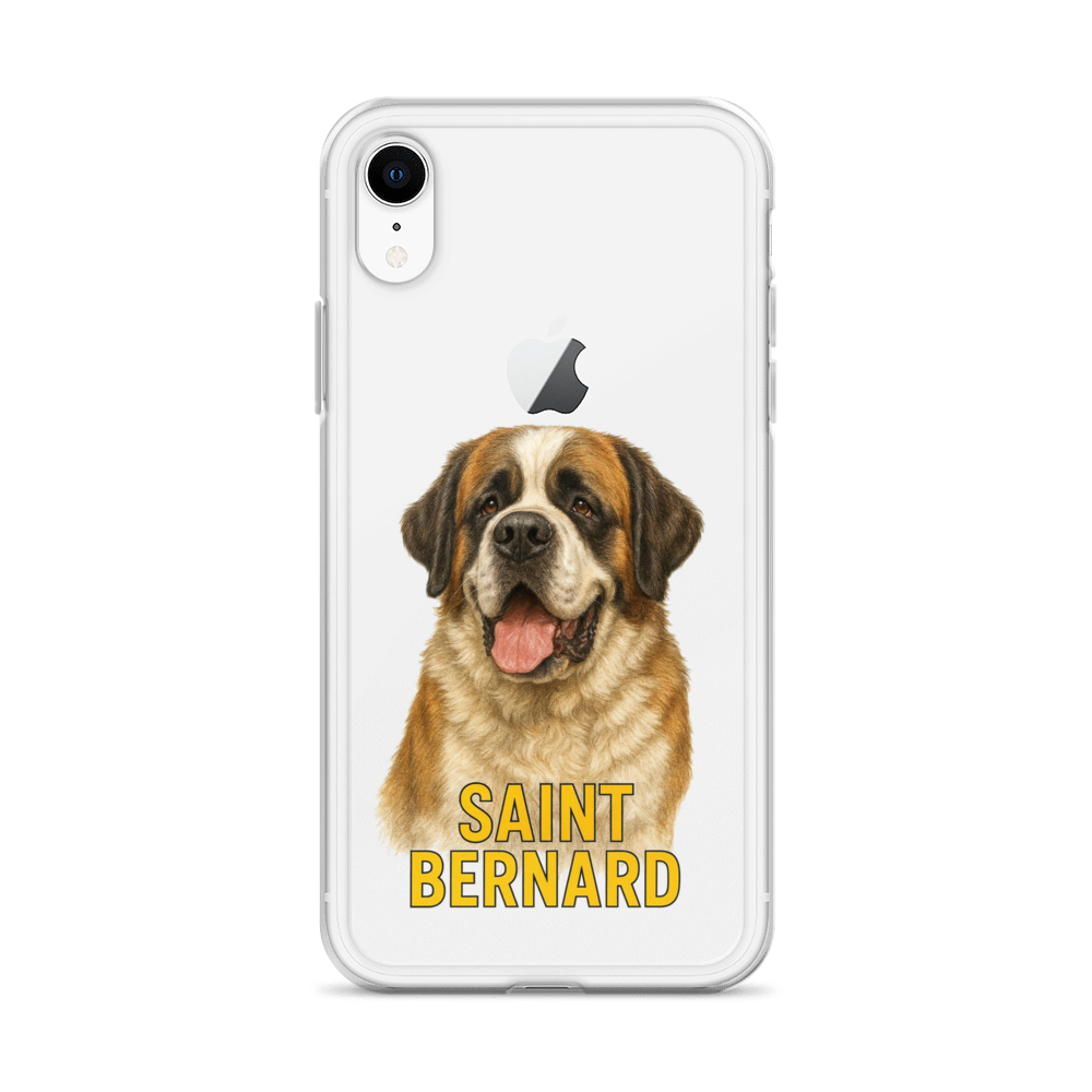 Saint Bernard Clear Case for iPhone