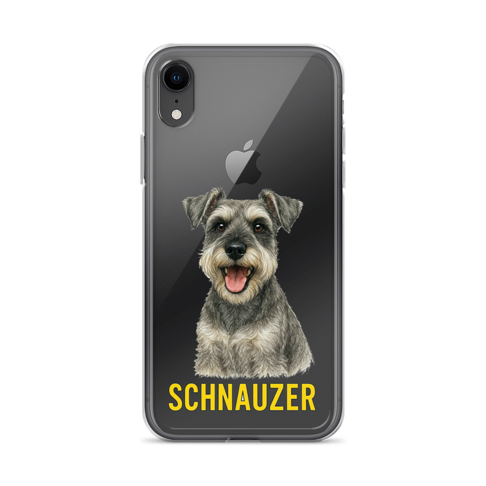 Schnauzer Clear Case for iPhone