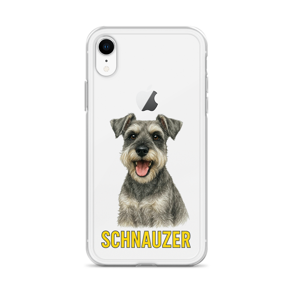 Schnauzer Clear Case for iPhone