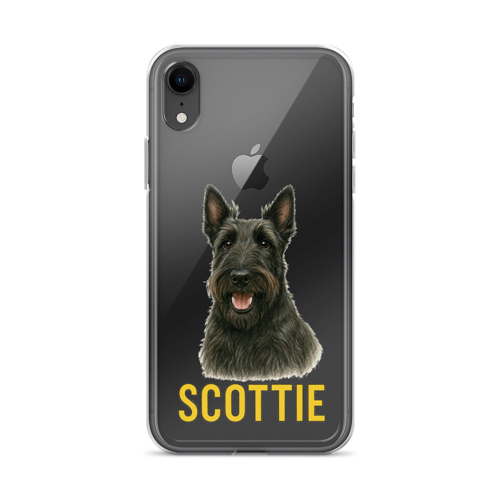 Scottie Clear Case for iPhone