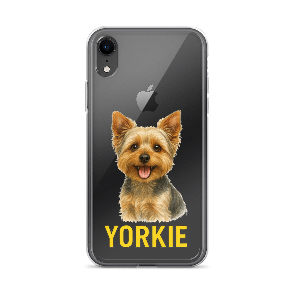 Yorkie Clear Case for iPhone