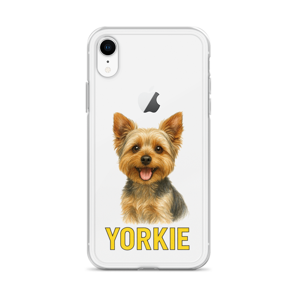 Yorkie Clear Case for iPhone