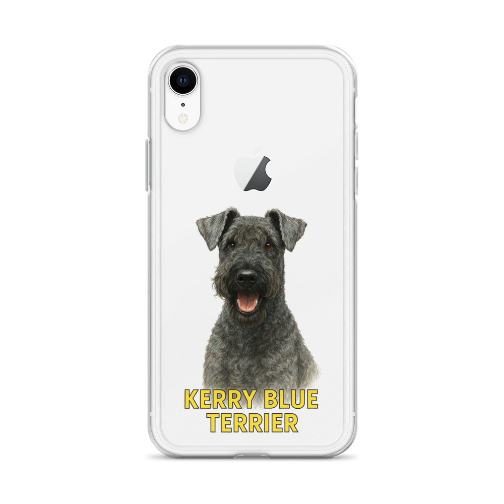 Kerry Blue Terrier Clear Case for iPhone