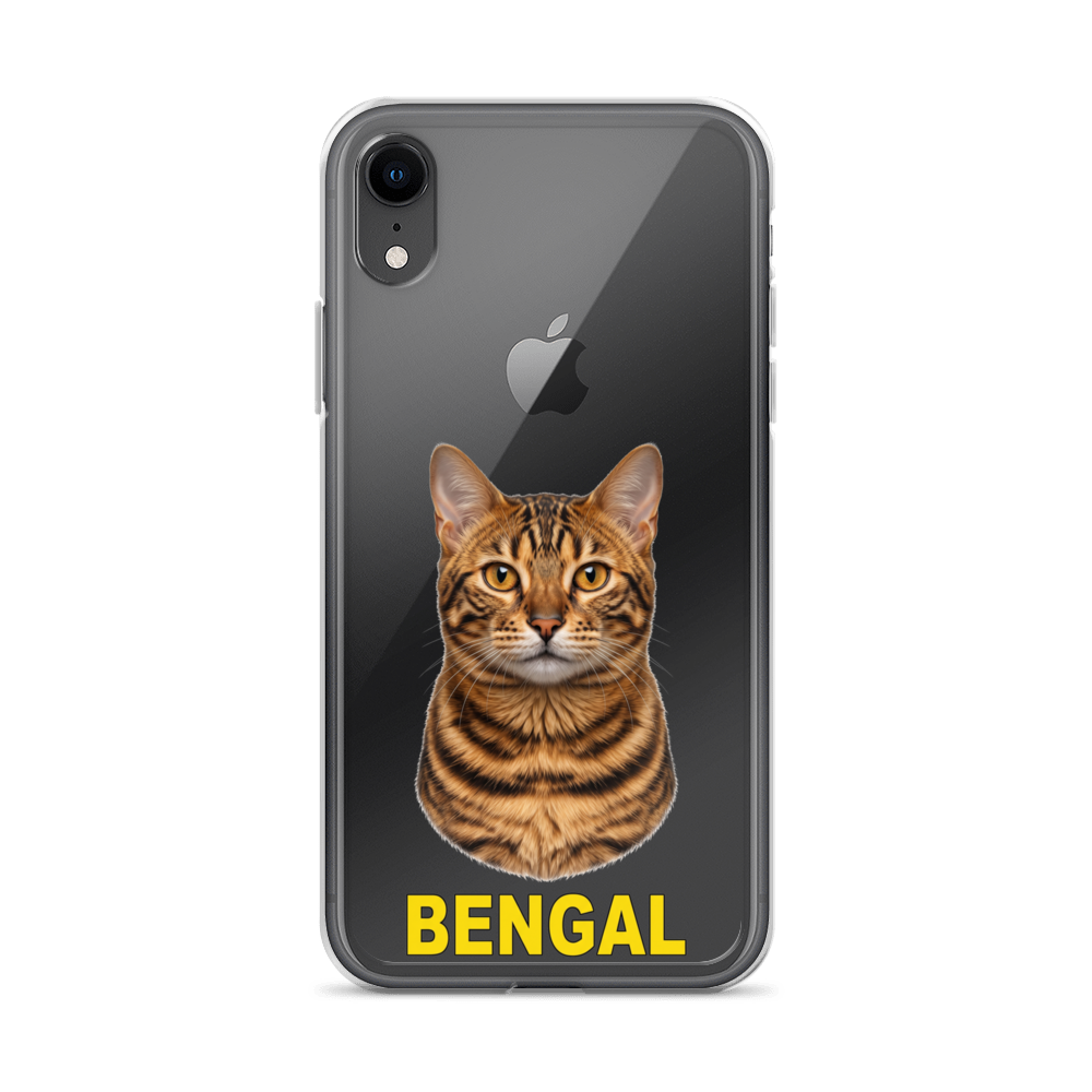 Bengal Cat Clear Case for iPhone®