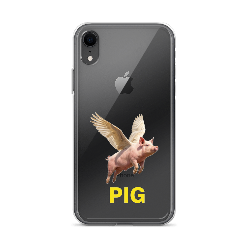 Flying Pig Clear Case for iPhone®