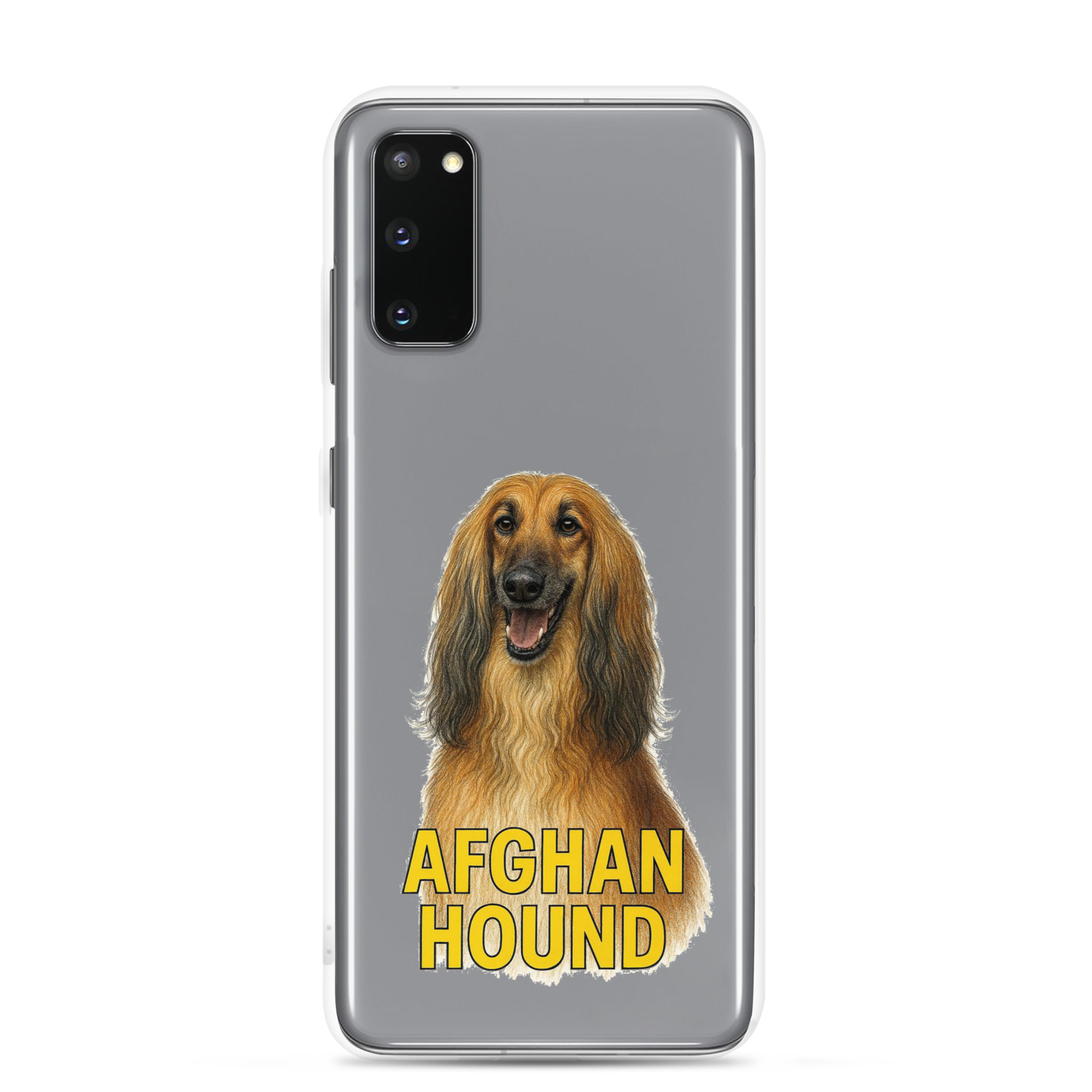 Afghan Hound Clear Case for Samsung