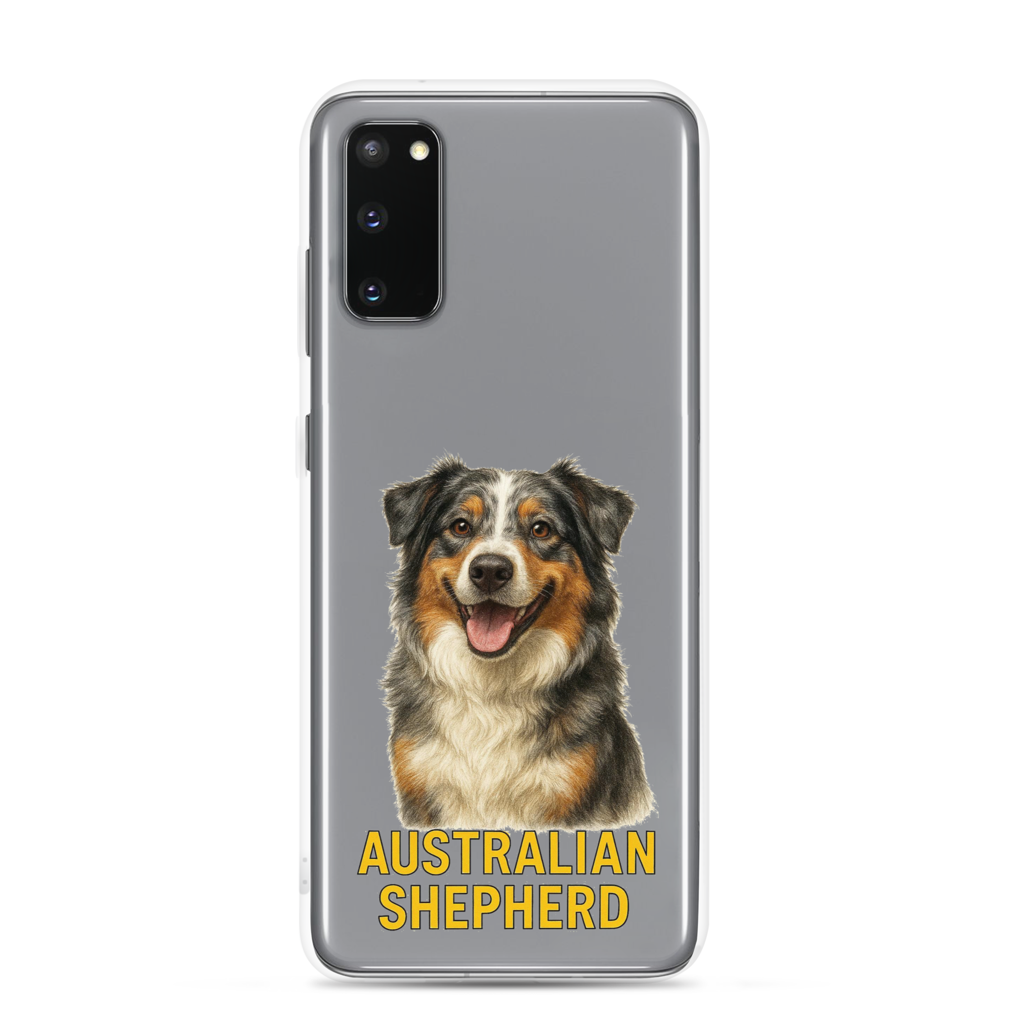 Australian Shepherd Clear Case for Samsung