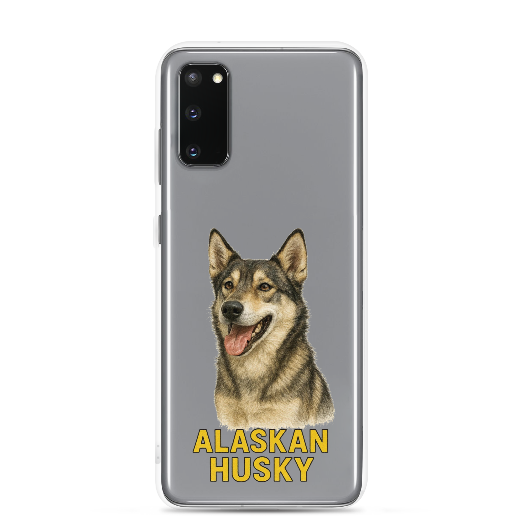 Alaskan Husky Clear Case for Samsung