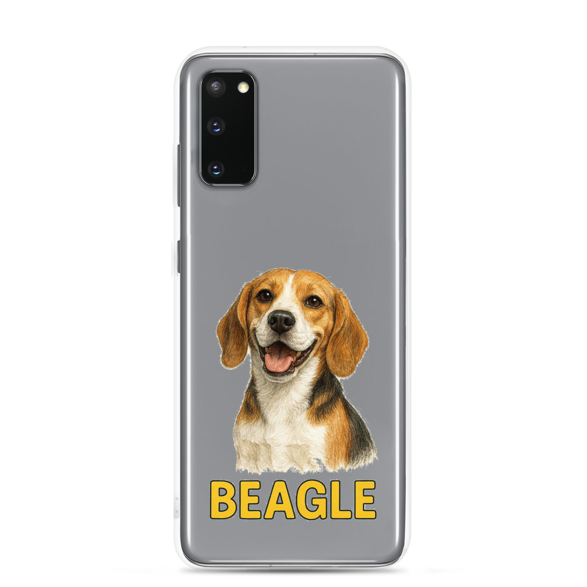 Beagle Clear Case for Samsung