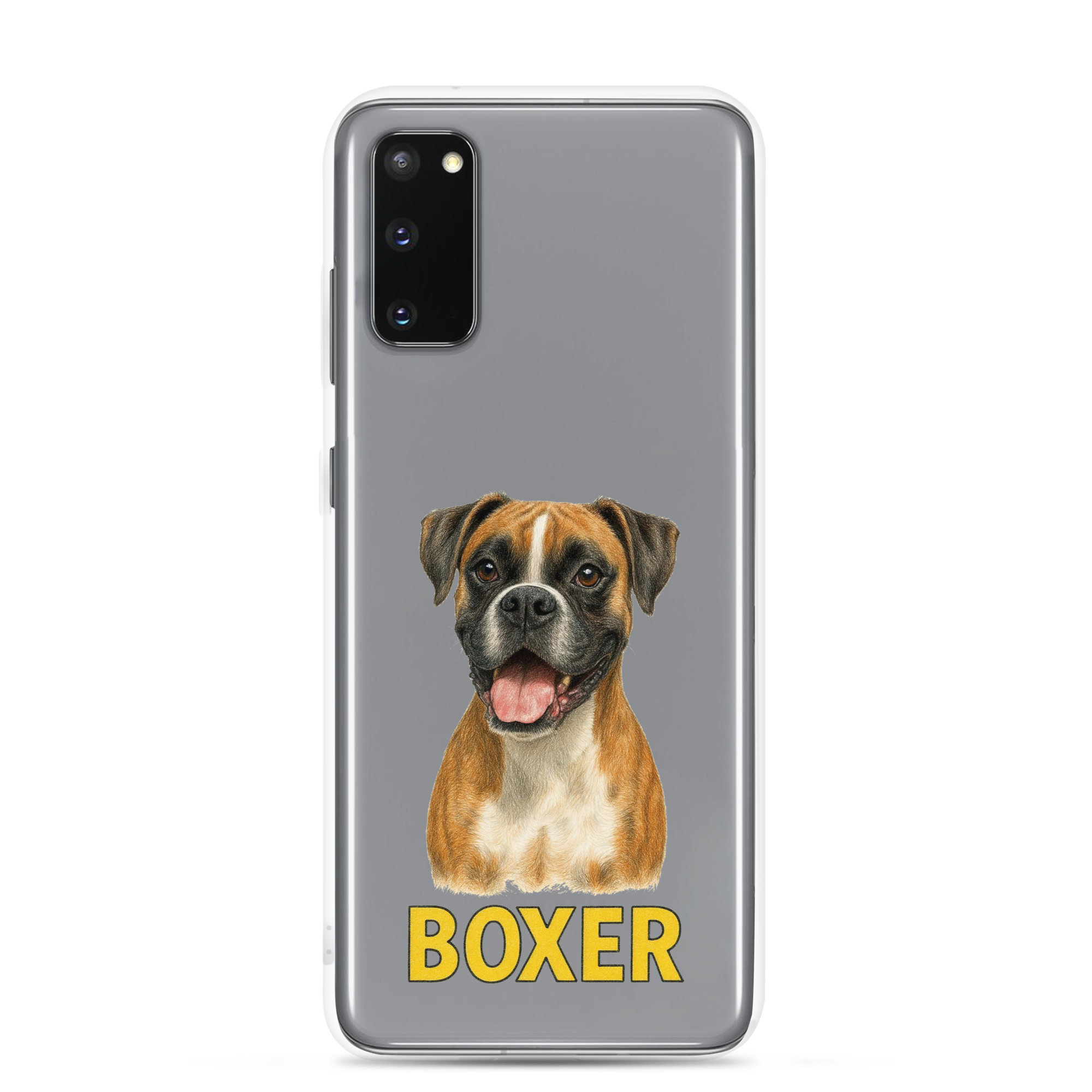 Boxer Clear Case for Samsung