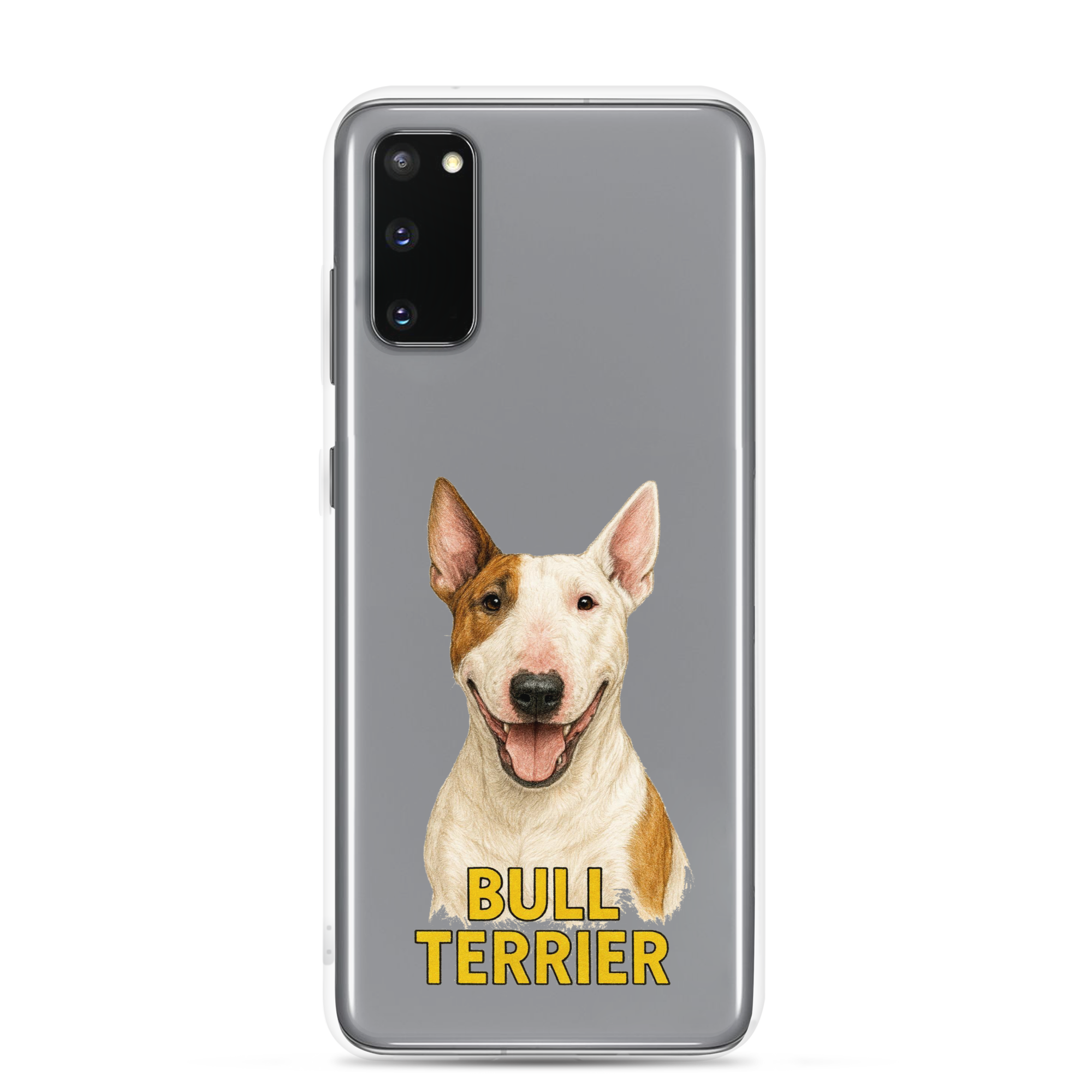 Bull Terrier Clear Case for Samsung