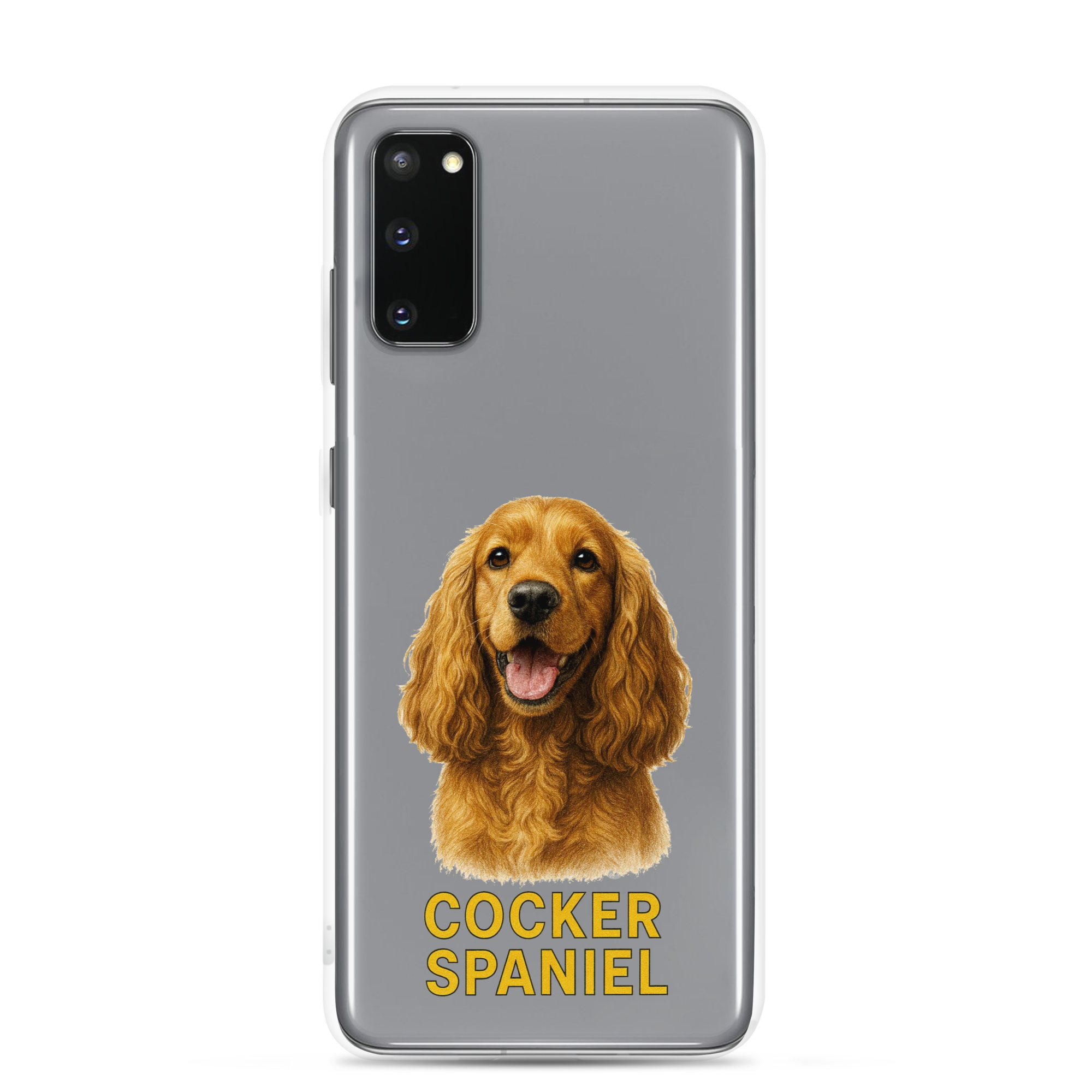 Cocker Spaniel Clear Case for Samsung