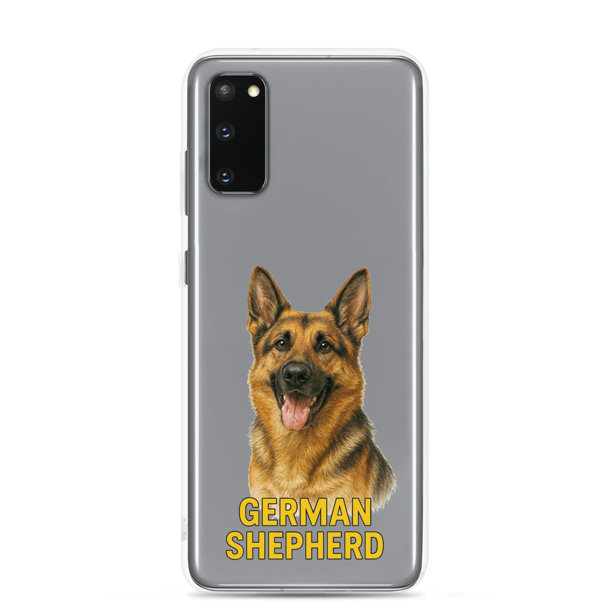 German Shepherd Clear Case for Samsung