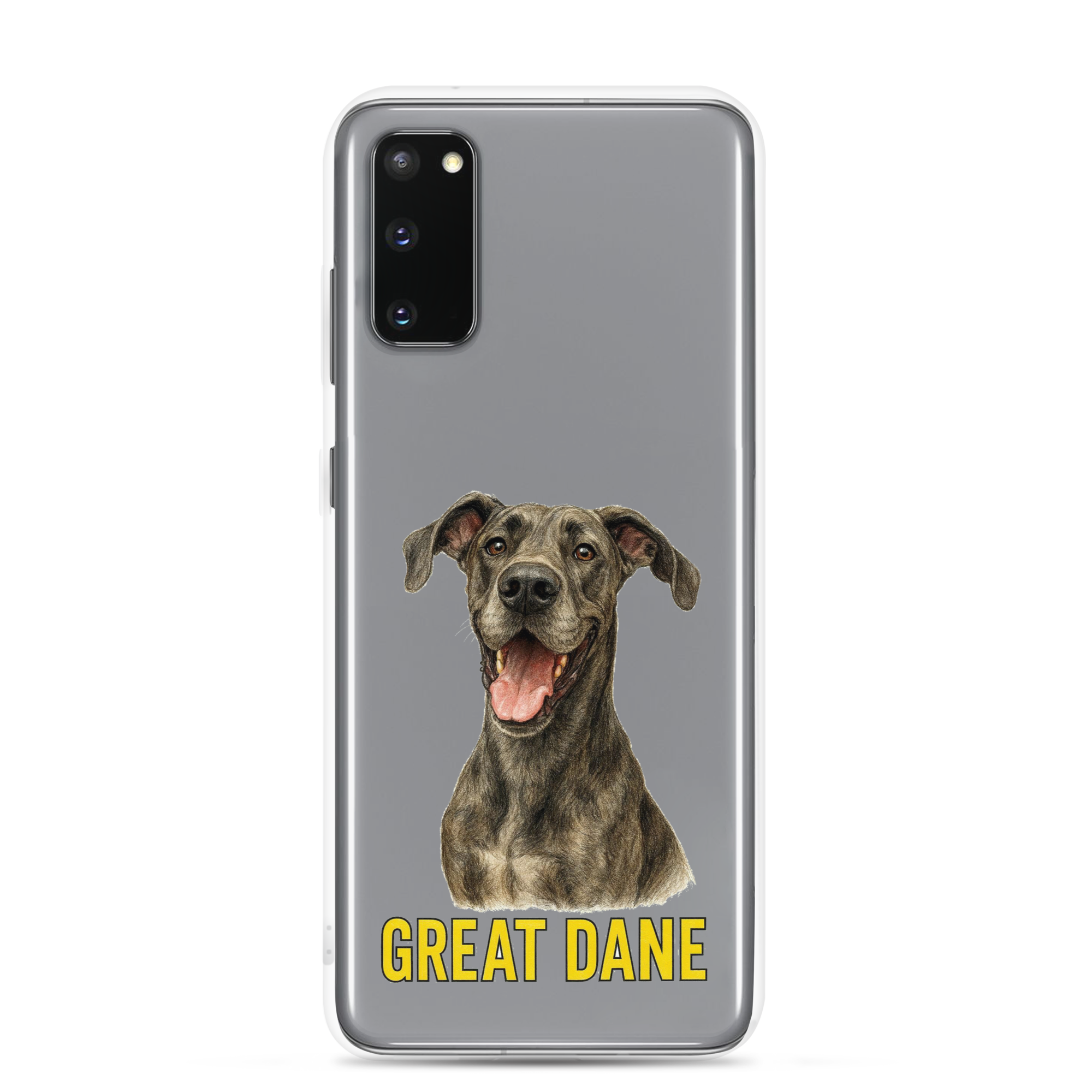 Great Dane Clear Case for Samsung