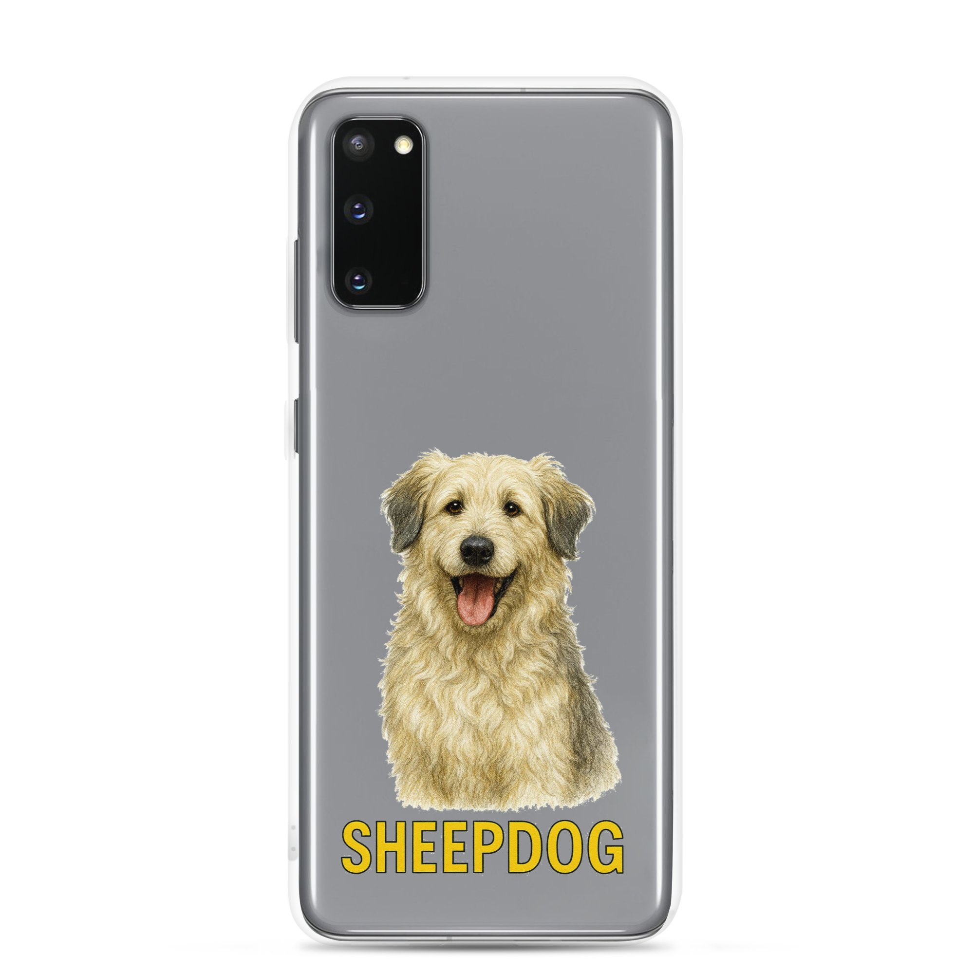 Sheepdog Clear Case for Samsung