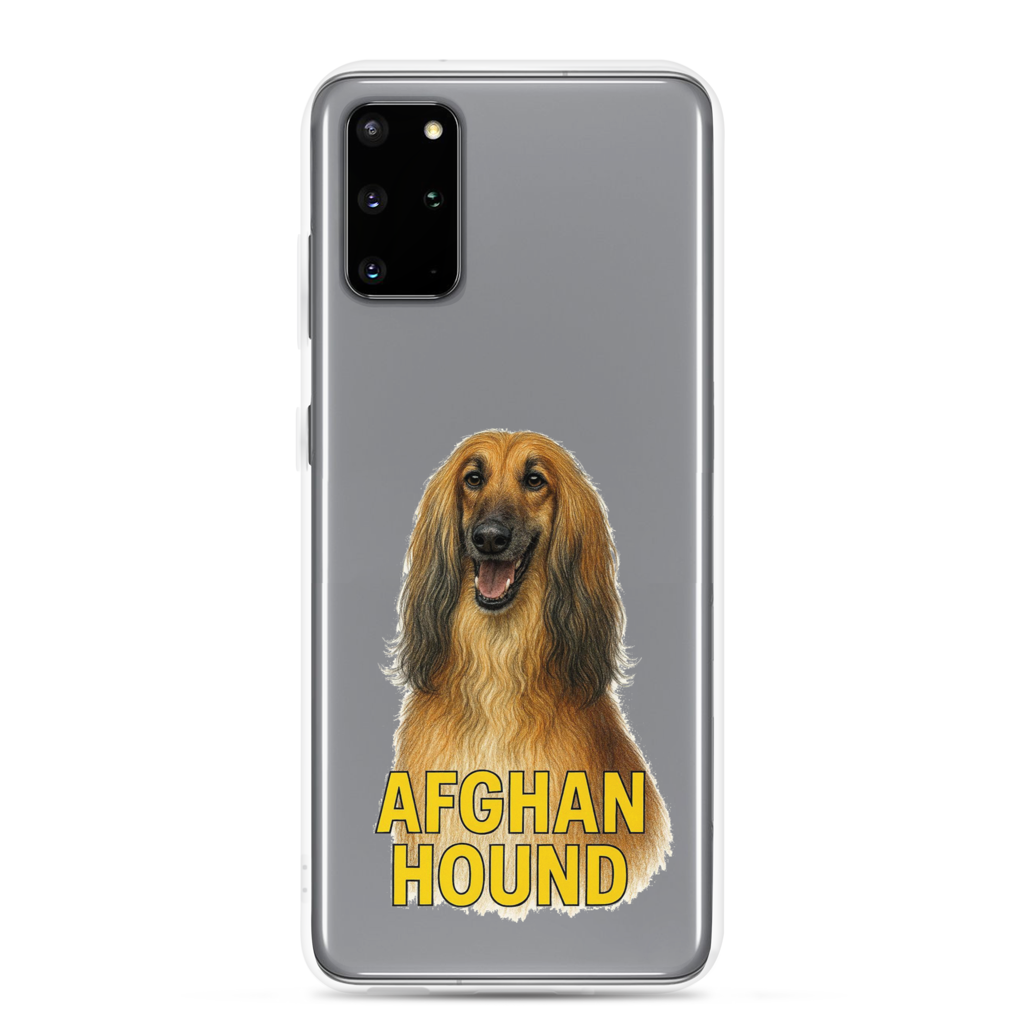 Afghan Hound Clear Case for Samsung