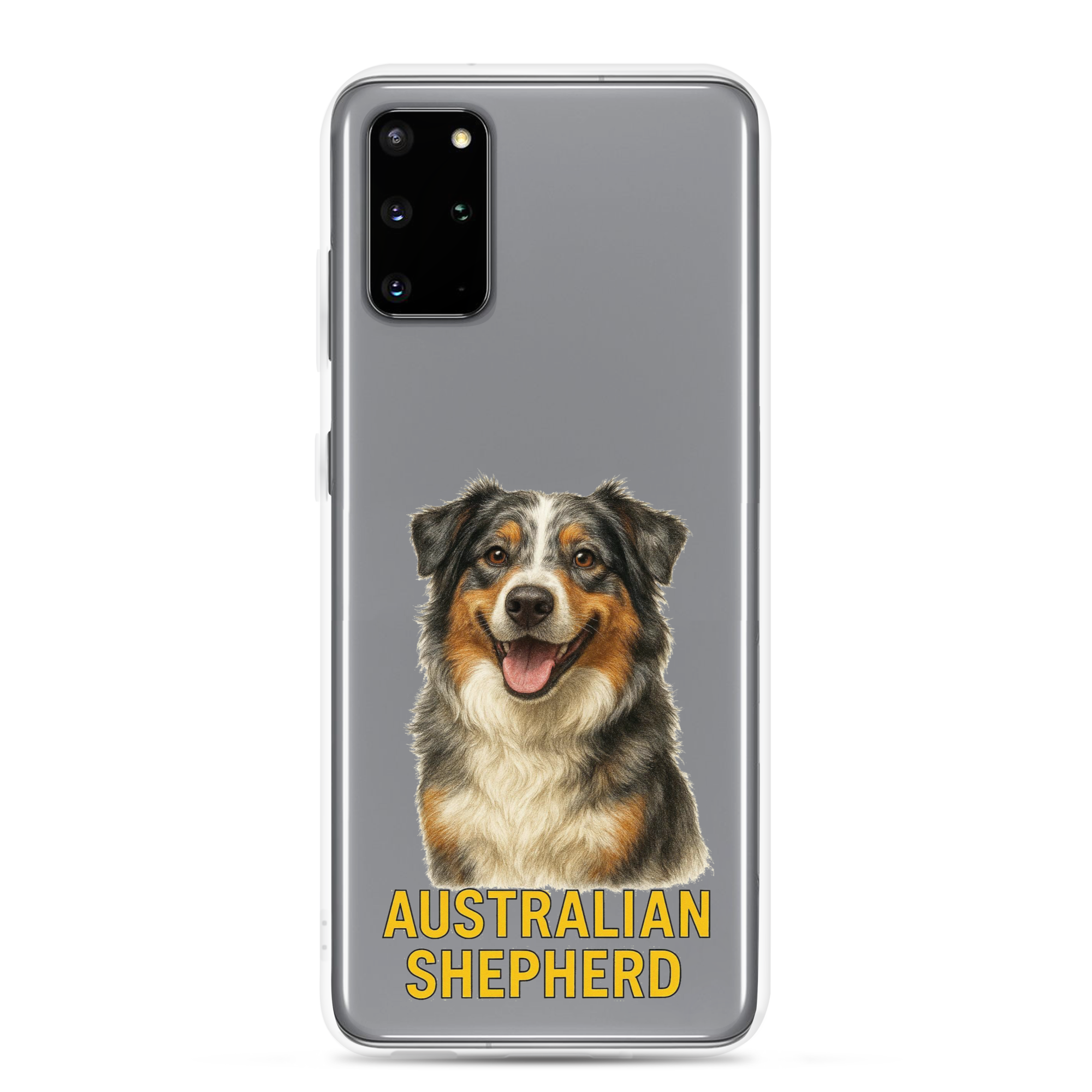 Australian Shepherd Clear Case for Samsung