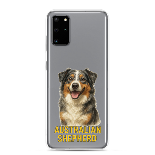Australian Shepherd Clear Case for Samsung