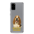 Basset Hound Clear Case for Samsung