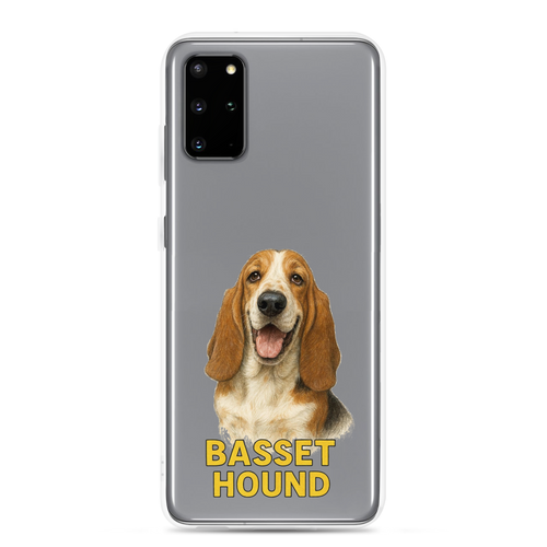 Basset Hound Clear Case for Samsung