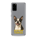 Boston Terrier Clear Case for Samsung