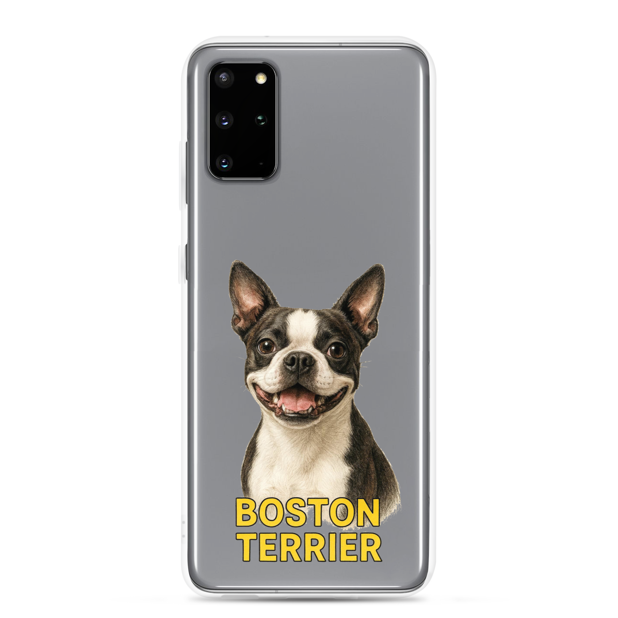 Boston Terrier Clear Case for Samsung