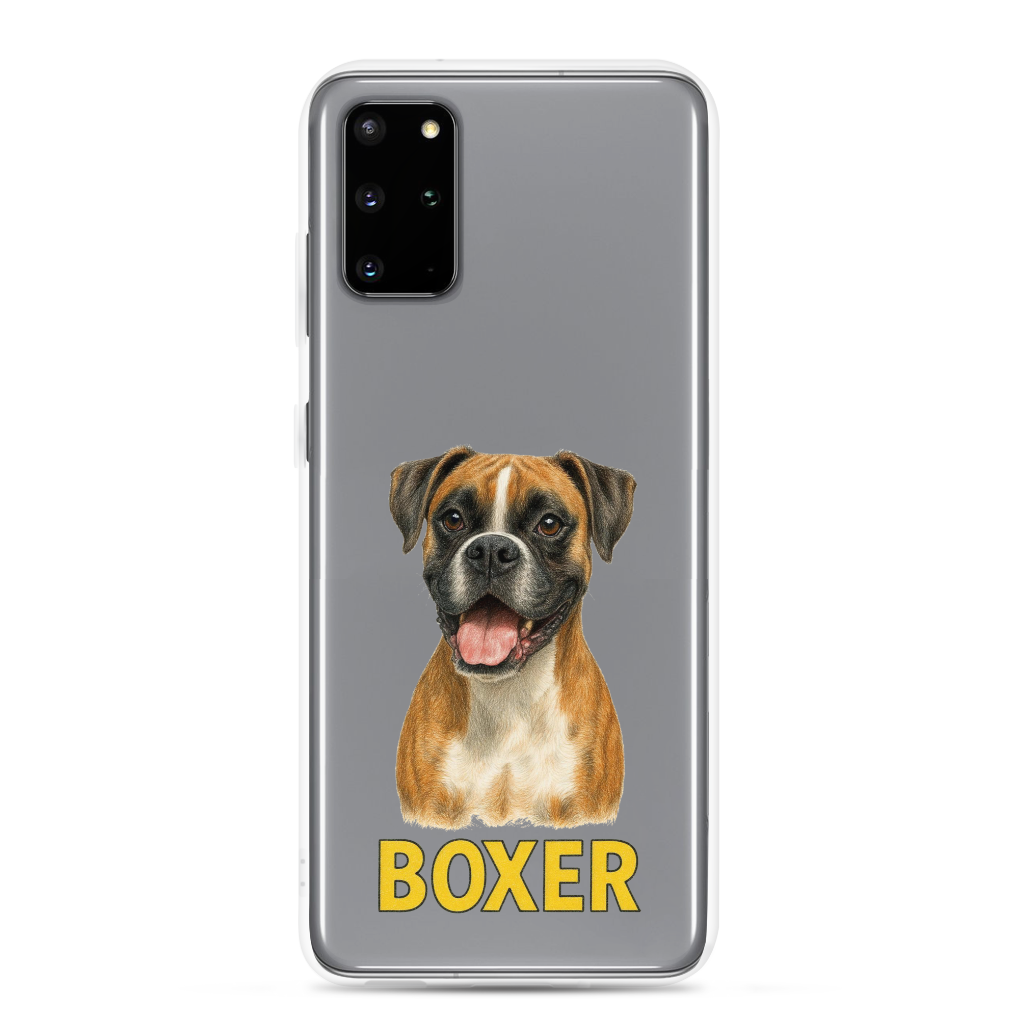 Boxer Clear Case for Samsung
