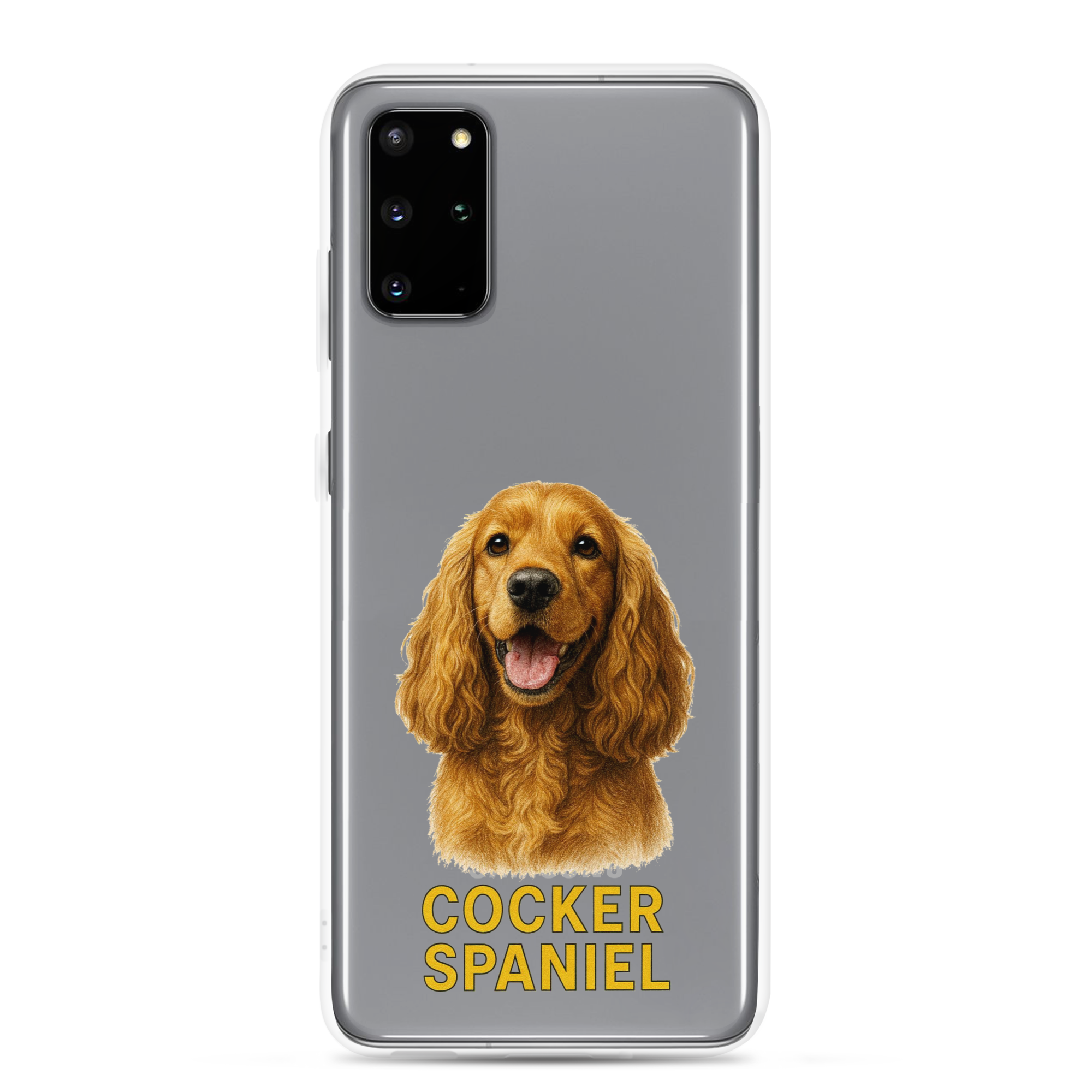 Cocker Spaniel Clear Case for Samsung