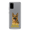German Shepherd Clear Case for Samsung