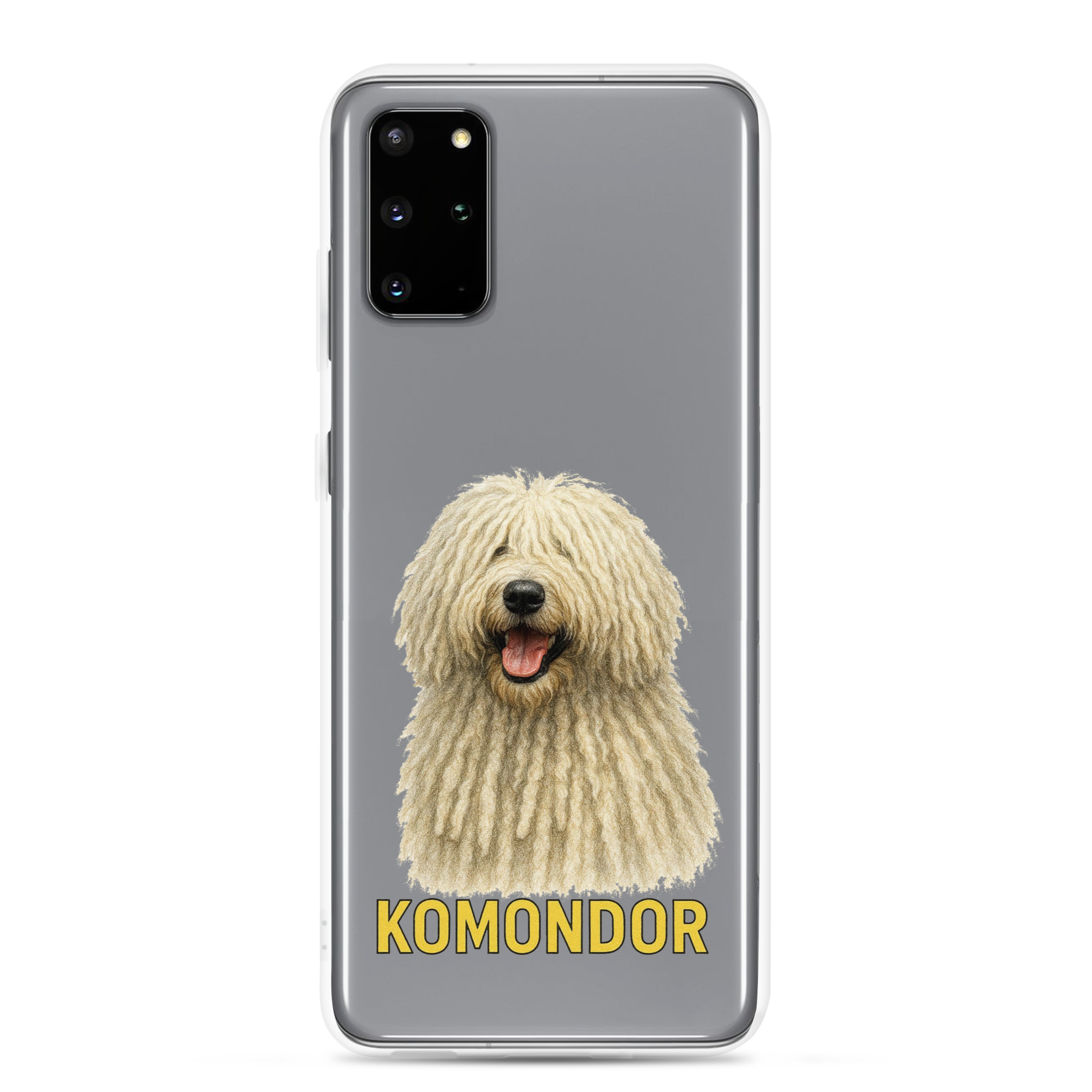 Komondor Clear Case for Samsung