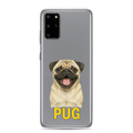 Pug Clear Case for Samsung