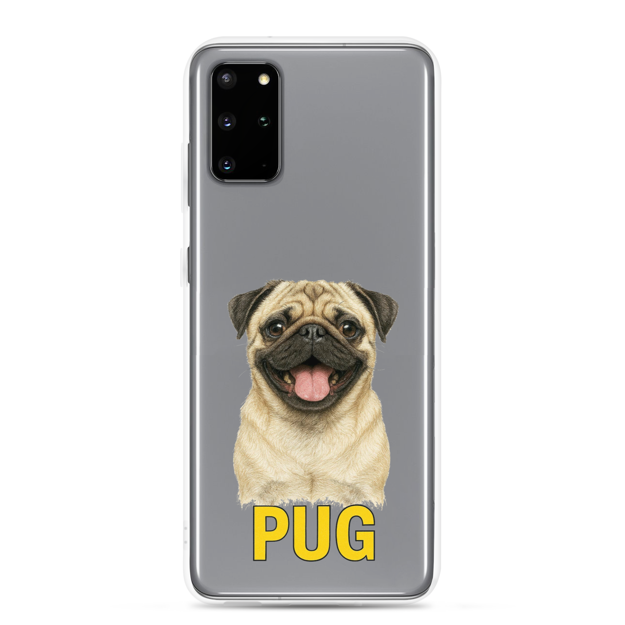 Pug Clear Case for Samsung