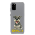 Schnauzer Clear Case for Samsung
