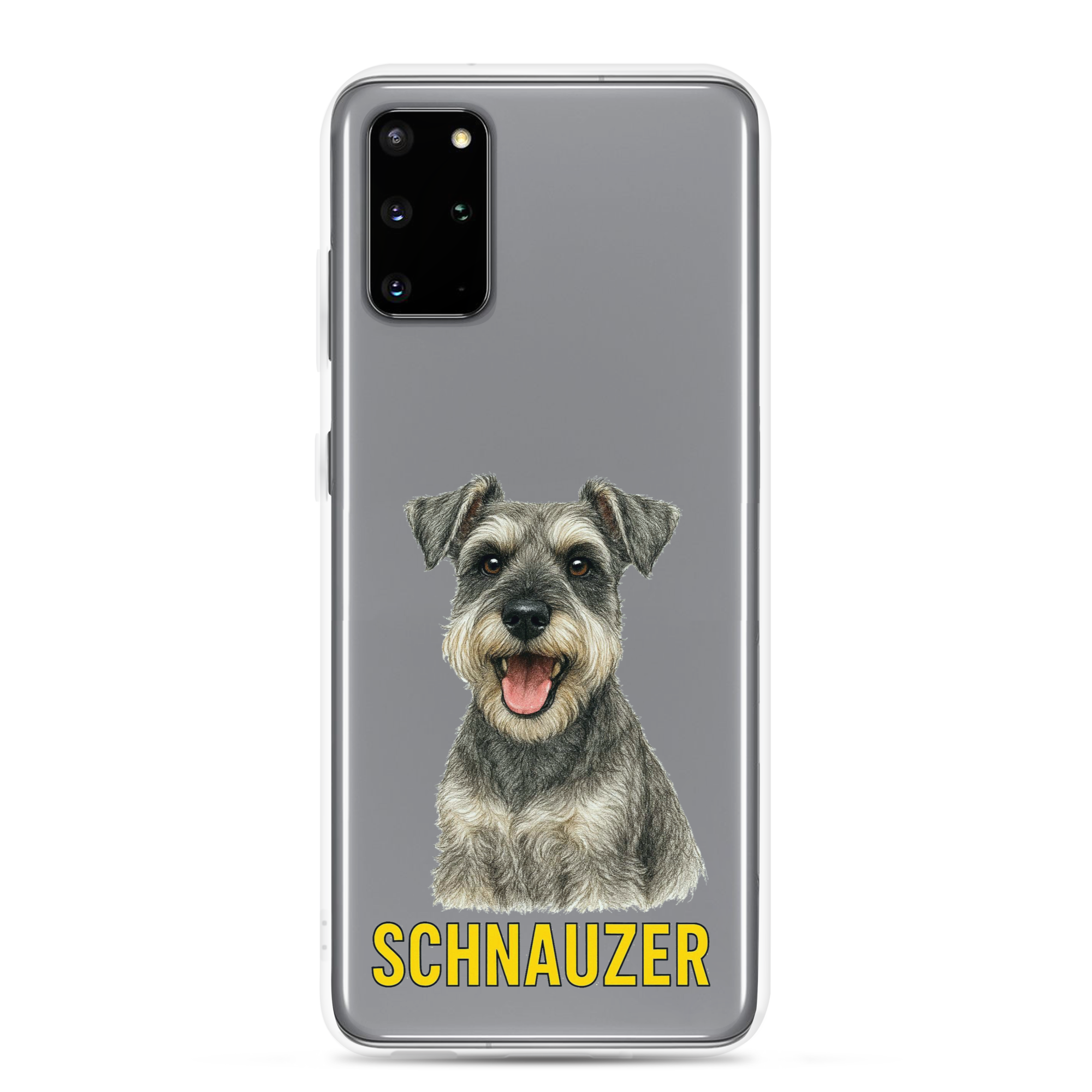 Schnauzer Clear Case for Samsung